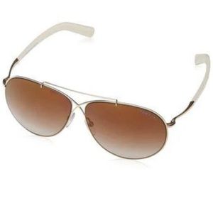 Tom Ford Eva Rosegold Aviator Brown lenses